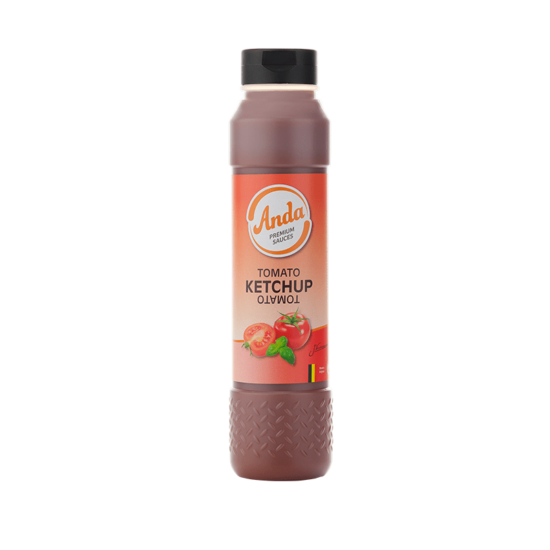 Sauce Anda - Sauce Anda ketchup 1 L - Sauce belge - Produit de friterie